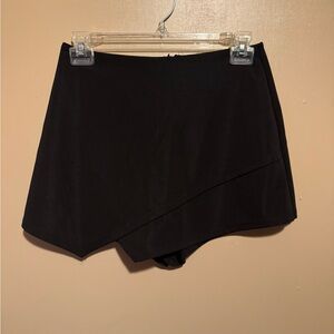 Tobi Black Asymmetrical Skirt